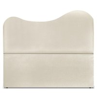 Cabeceira Casal 140 cm Com Frame Selena Corino Bege Artte
