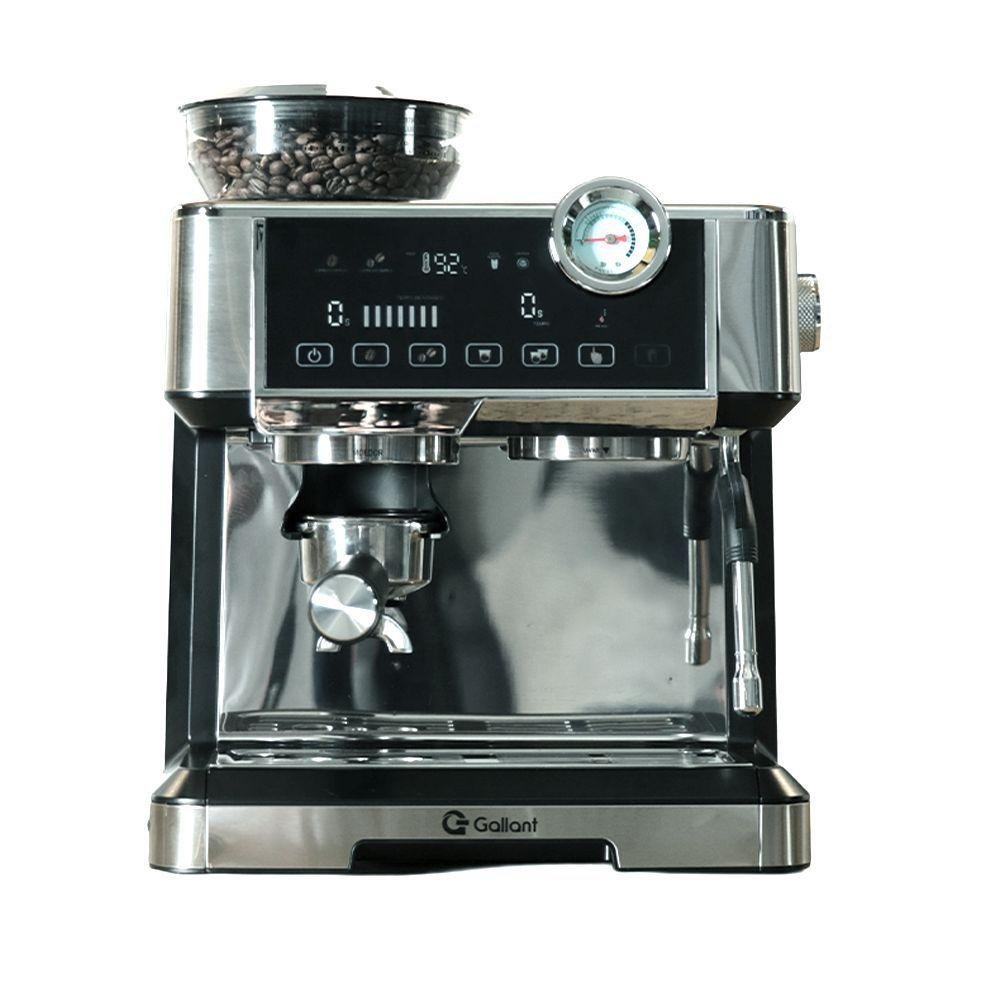 Cafeteira Expresso Gallant Digital Due Nero Inox 220v - Gcf320