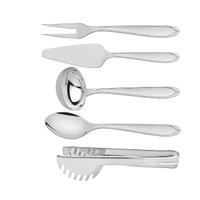 Jogo de Utensílios Tramontina Utility em Aço Inox 5 Peças