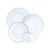 Aparelho de Jantar Tramontina Lineare em Porcelana Decorada 20 Peças