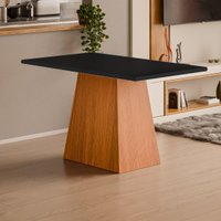 Mesa de Jantar 4 Lugares Multimóveis CR50227 Cinamomo/Preto