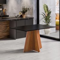 Mesa de Jantar 4 Lugares Multimóveis CR50246 Cinamomo/Preto