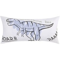 Kit Body Pillow Kids Malha com Fronha 30x65cm 100% Algodão Altenburg Rugidinho