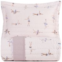 Kit Colcha Solteiro 2 Pçs Mundo Kids Malha 100% Algodão 170x240cm Altenburg Doce Plie