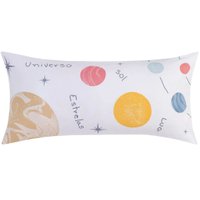 Kit Body Pillow Kids Malha com Fronha 30x65cm 100% Algodão Altenburg Astro Kids