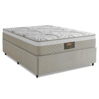 Cama Box Casal Cristal Molas Ensacadas 138x188x61cm