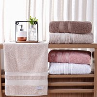 Toalha de Rosto Classique 100% Algodão 500g/m² 50x80cm Tessi Baunilha