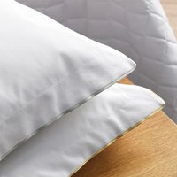Fronha Travesseiro King Altenburg 200 Fios 50% Algodão Soutache 50x90cm Caqui