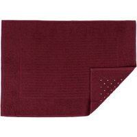 Toalha de Piso Basic Antiderrapante 50x70cm Atlântica Burgundy