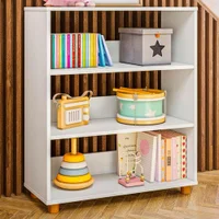 Cômoda Infantil Lina em 15mm 3 Prateleiras Branco - Pnr Móveis
