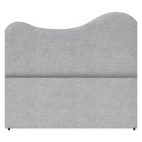Cabeceira Casal 140 cm Com Frame Selena Boucle Cinza Artte