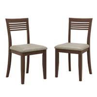 Kit 2 Cadeiras Madeira Macica Taeda 8981 Cafe Festra