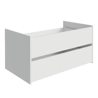 Kit 2 Gavetas para Guarda-Roupa Modulado Neo Branco Madesa