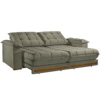 Sofá Retrátil e Reclinável 5 Lugares 2,90m Bahamas