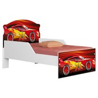 Mini Cama Livia MDF 153X79 cm Vermelho Decmade