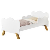 Mini Cama Angel MDF 156X80 cm Branco Decmade