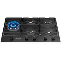 Cooktop Mueller 5 Bocas Antiaderente com Grades de Ferro Fundido MCG5BN Bivolt