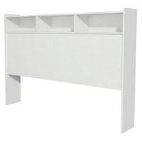 Cabeceira Casal 3 Nichos MDF 145 cm Melissa Branco Decmade