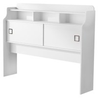 Cabeceira Casal 2 Portas 145 cm MDF Jessica Branco Decmade