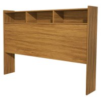 Cabeceira Queen 3 Nichos MDF 165 cm Melissa Nature Decmade