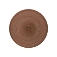 Prato Raso Tramontina Paraty Mocha em Porcelana 25 cm
