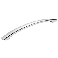 Kit 25 Puxadores para Móveis Reale 12,8cm Cromado Bigfer Gavetas Portas