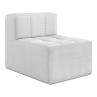 Sofá Modulado na Caixa 1 Lugar 77cm Espuma D33 Multimóveis CR45350 Branco