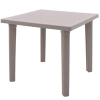 Mesa Plástica Quadrada Tramontina Camurça 80,5x72cm Summa Sancho em Polipropileno