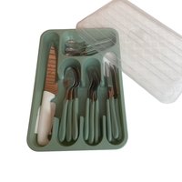 Lindo Faqueiro para 6 pessoas gaveteiro e faca cozinha OLIVA