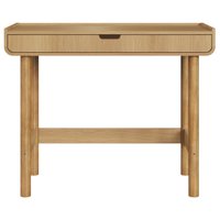 Escrivaninha 1 Gaveta 100 cm 28102 Aura Hanover Artesano