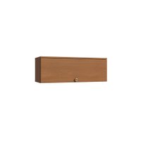 Armário Aéreo Basculante 1 Porta 80cm Elara Kappesberg Canela