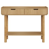 Aparador 2 Gavetas 100cm Pes Madeira Maciça 28104 Hanover Artesano