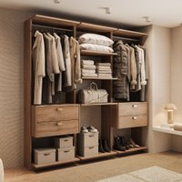 Closet 4 Gavetas Alasca Freijó Carraro