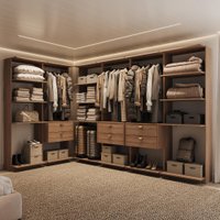 Closet Modulado 6 Gavetas Alasca Freijó Carraro