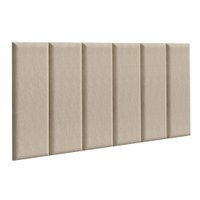 Cabeceira Estofada Modular Kit 6 Peças para Camas de Solteiro Imperial Madesa