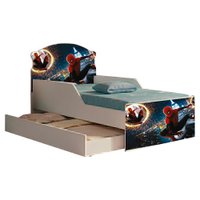 Mini Cama Livia Com Cama Auxiliar MDF 153X79 cm Aranha Decmade