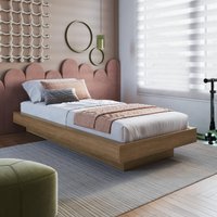 Cama de Solteiro para Colchão 78/88x188cm Multimóveis CR40155 Mel