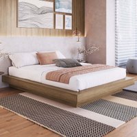 Cama de Casal/Queen para Colchão 198x158cm Multimóveis CR40142 Mel