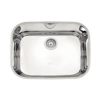 Cuba de Embutir Tramontina Lavínia 48 BL Aço Inox Alto Brilho 48x34x18cm Outlet - Prata
