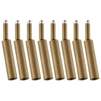 Kit 8 Spots Perfilados Iluminação Focal em Alumínio Dourado 15cm G9 Neo Dital