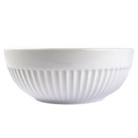 Bowl Tigela Branca Canelada 630ml Média Assar Servir Germer