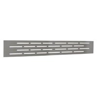 Grade de Ventilação Forno Embutir Circulação Ar 60x7cm Inox Escovado Masutti Cozinha Planejada