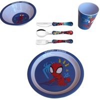 Conjunto Homem Aranha - Spidey com talheres inox