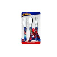 Faqueiro com 3 peças - Homem Aranha - kids