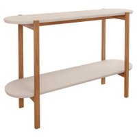 Aparador Pes Madeira Maciça 135 cm 21377 Off White NATUEM