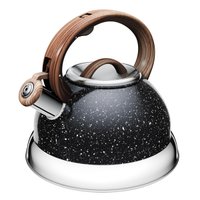Chaleira Auros 2,7 L Wooden Euro Cozinha Inox Uso Doméstico