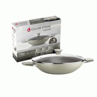 Wok Intense 32 Cm com Alça Fendi Euro Cozinha Antiaderente