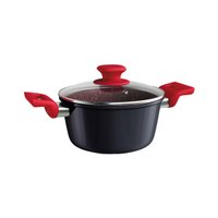 Caçarola Colorstone 20 Cm Titânio Euro Cozinha Antiaderente
