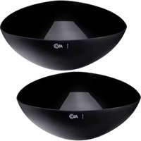Kit 2 Tigelas Saladeiras 5L Essential  31cm Servir Sobremesas Frutas Pipoca