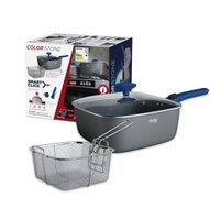 Conjunto de Panela e Fritadeira Multifuncional - Smart Click Euro